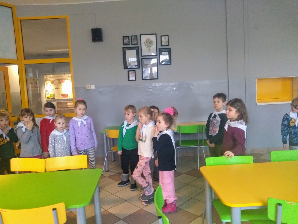 Zwiedzanie stołówki szkolnej